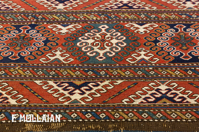 Antique Persian Small Shahsavan Rug n°:58456273